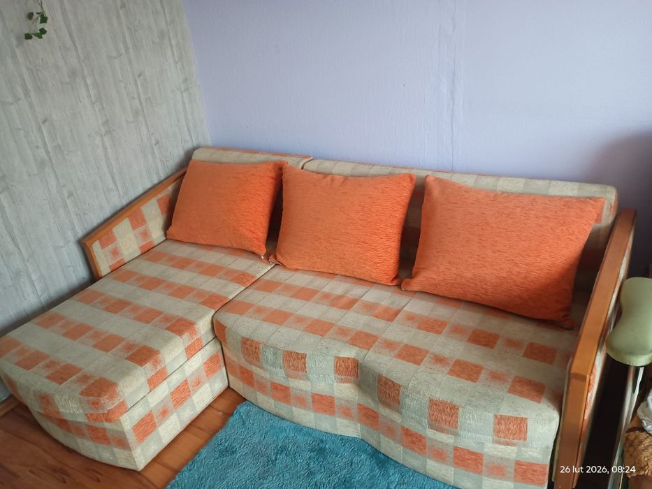 Narożnik z funkcją spania