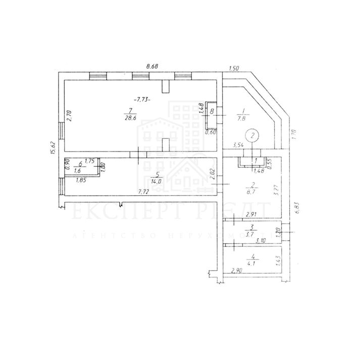 RLT V01 Оренда комерційного фасадного приміщення 69,8 м2, с. Сосниця