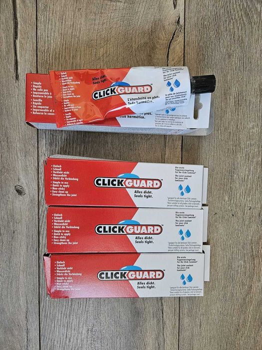 3 szt Masa uszczelniająca do paneli uszczelniacz CLICKGUARD 125 ml