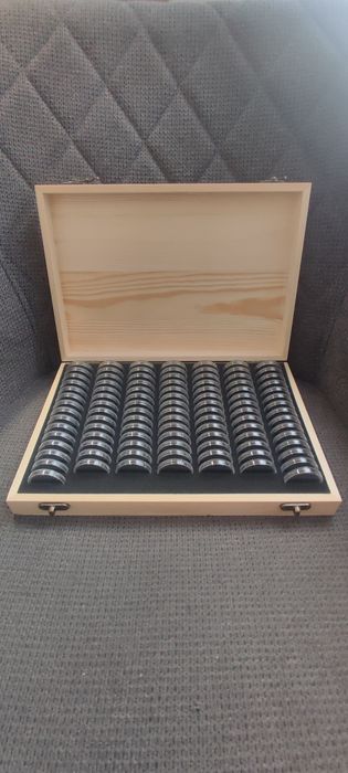 Kapsle na monety max 30 mm z regulacją średnicy