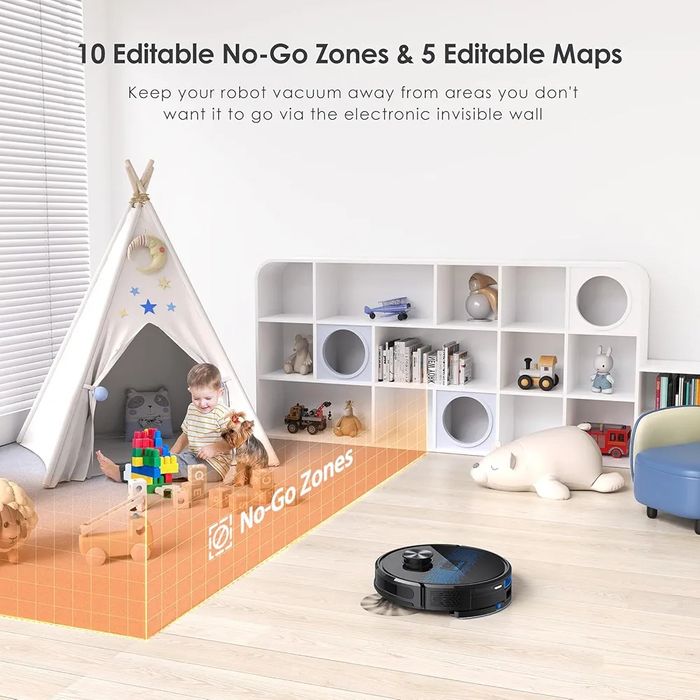 Lubluelu Robot odkurzający z mopem