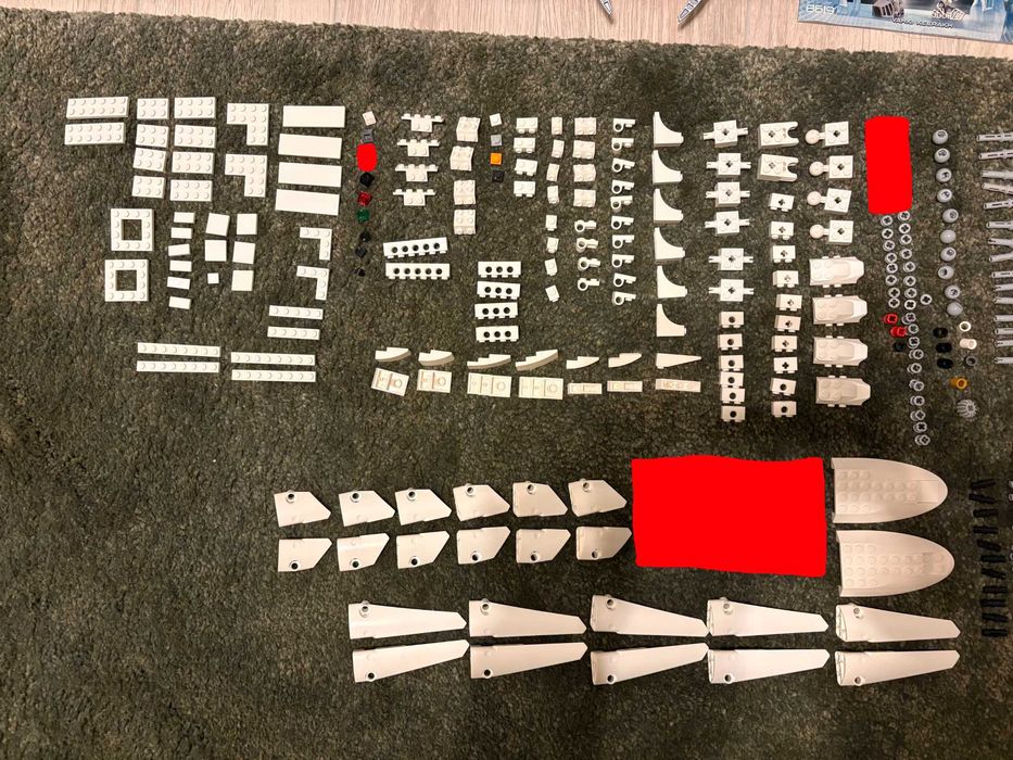 LEGO Klocki - Części technic i bionicle - Setki użytecznych części