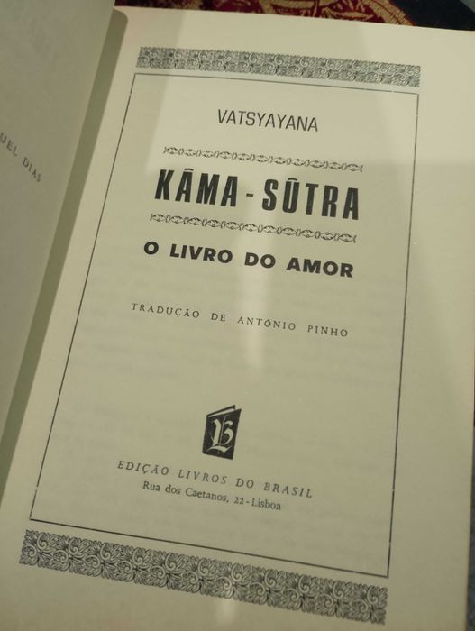 Kâma-Sûtra O Livro do Amor - Vatsyayana