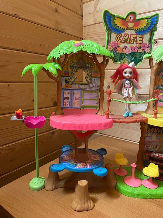 Mattel Zestaw Enchantimals Kawiarnia W Dżungli