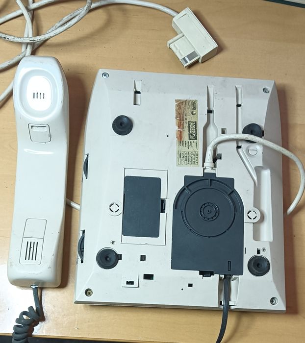 Central telefónica de teclas branco