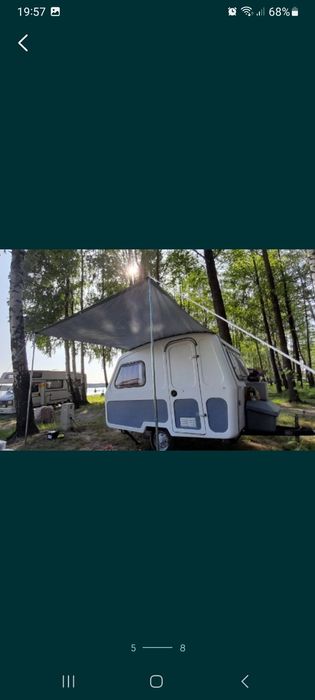 Markiza zadaszenie kamper przyczepa niewiadów daszek