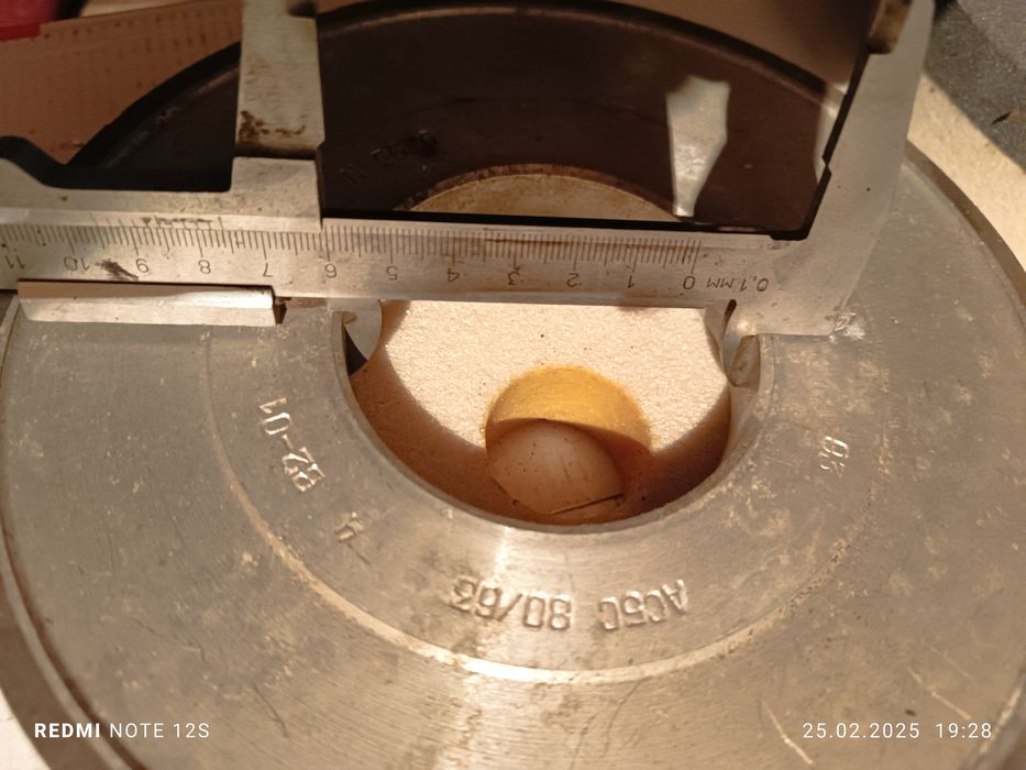 Круг алмазний 1А1 (ПП)  250х20х5х76   В2-01  на органічній зв'язціі