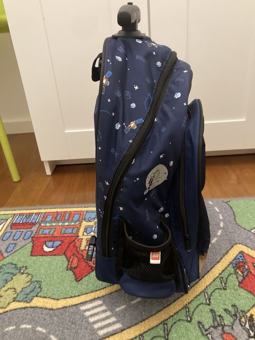 Mochila Lego City nova com trolley