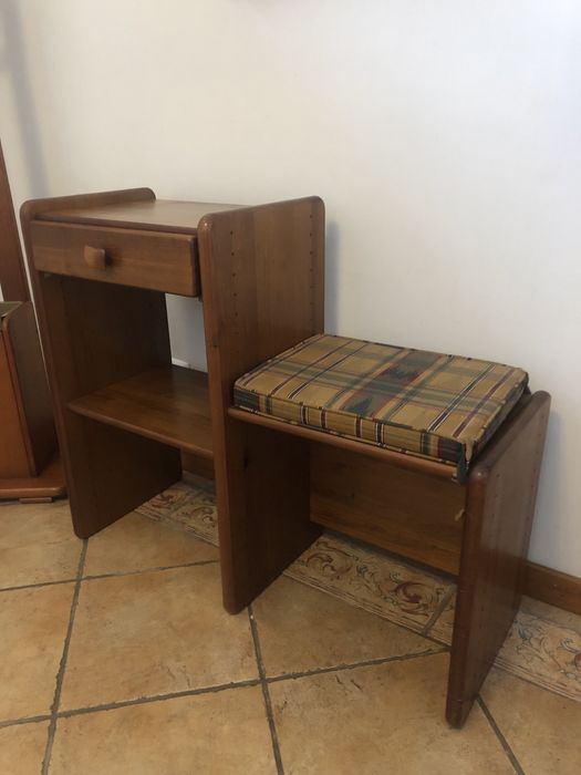 Conjunto de hall de entrada em madeira maciça!!!