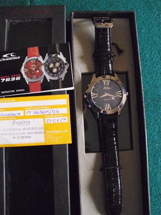 Relógio Chronotech Dual Face