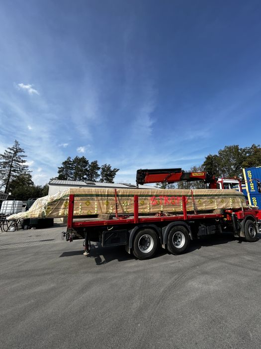 Transport dlugich elementów w trudno dostepne miejsca HDS dłużyca