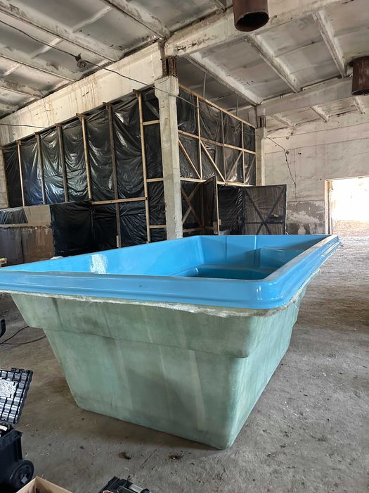 Каркасний басейн під ключ. Басейн під бізнес. Басейн з підігрівом