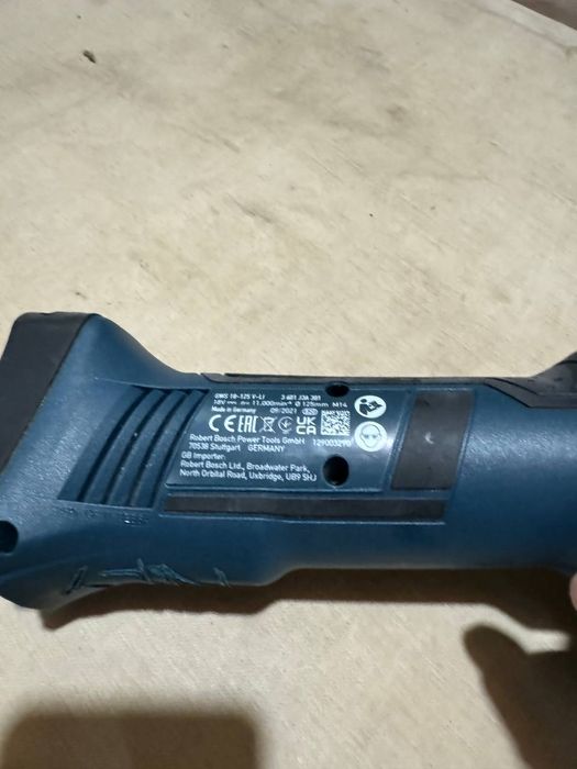 Болгарка Bosch GWS 18-125 v-li professional: 4 100 грн ...
