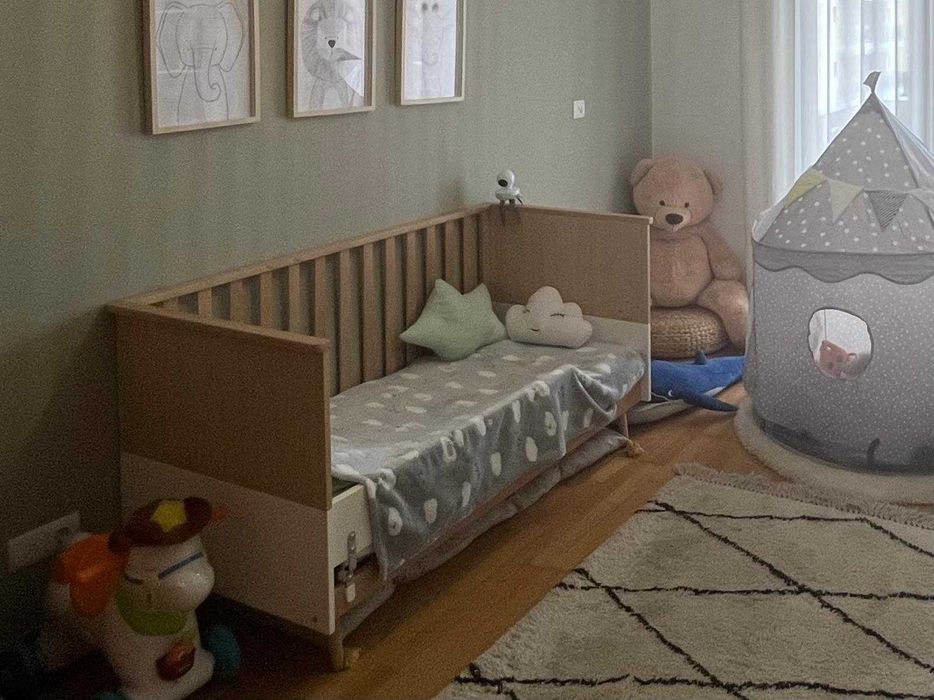 Berço/ cama evolutiva Micuna 140x70 cm c/ colchão