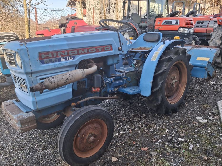 Hinomoto E Wd  Hinomoto E Wd   Z Glebogryzarką