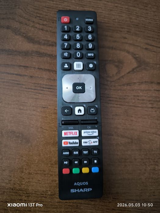 Piloty do telewizora SHARP AQUOS