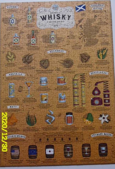 Puzzle 500 Ridley’s Whiskey Lover’s