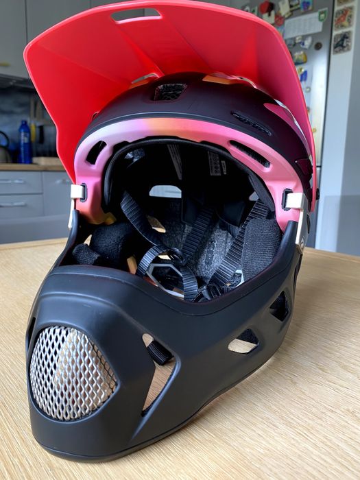 Kask rowerowy UVEX full face Jakkyl HDE 2.0 rozm. M 52-57 cm NOWY!!!