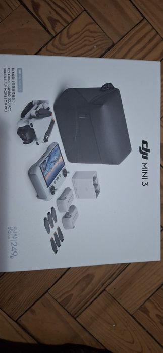 Drone DJI Mini 3, Caixa de protecção, Mala pequena