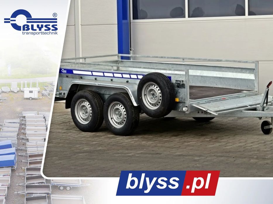 Blyss B Przyczepa Pod Towarowa I Pod Minikoparkę Dmc Kg Koparkę