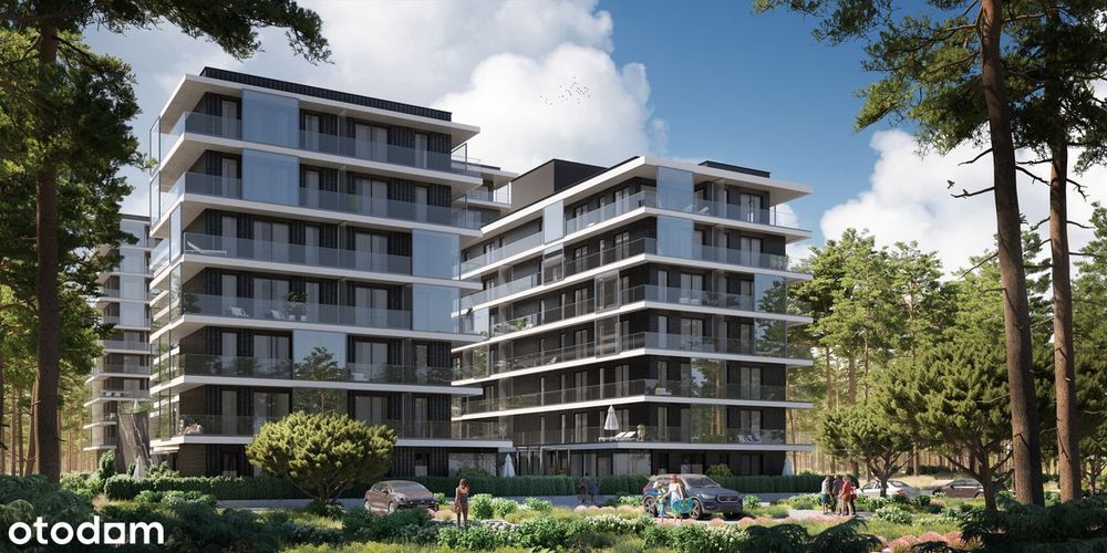 Nowy Apartament nad samy morzem w sosnowym lesie