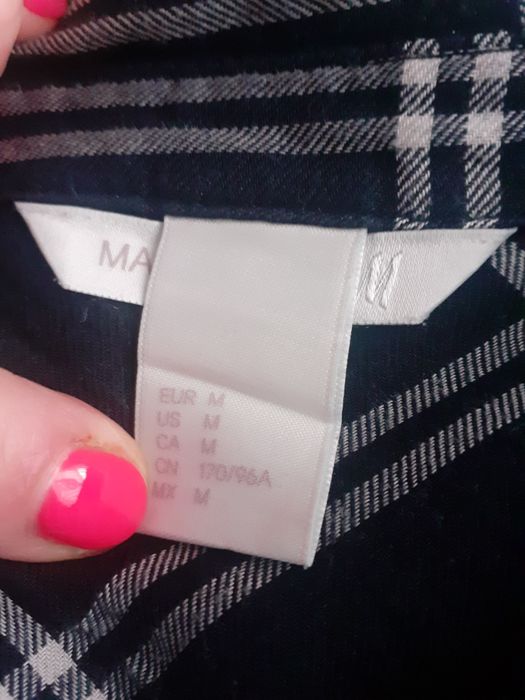 Paka ubrań ciazowych roz XL h&m jeansy bluzka koszula tunika