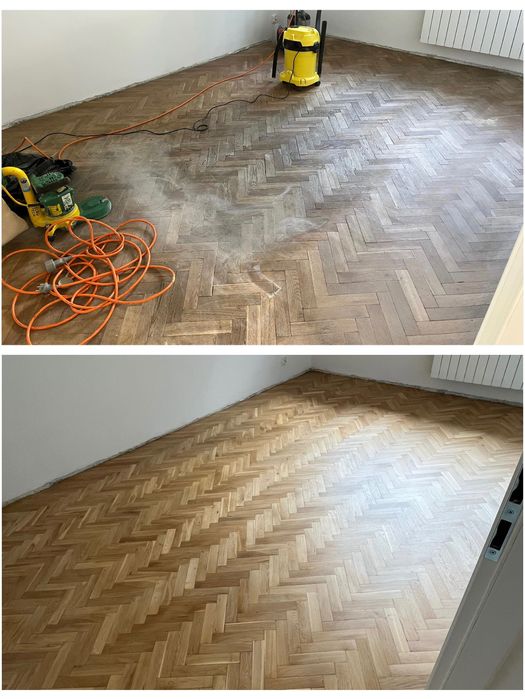 Cyklinowanie parkietu bezpyłowo, renowacja, regeneracja schodów