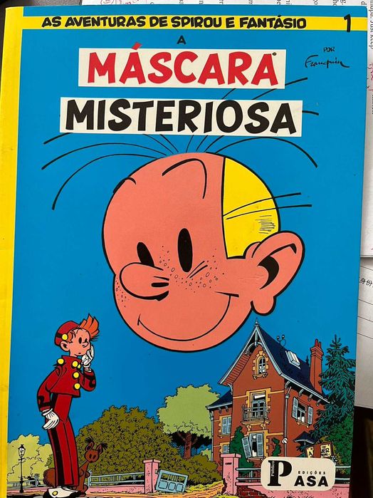 Coleção de BD "Spirou e Fantásio" (Vol. 1 ao 20) - Como Novos