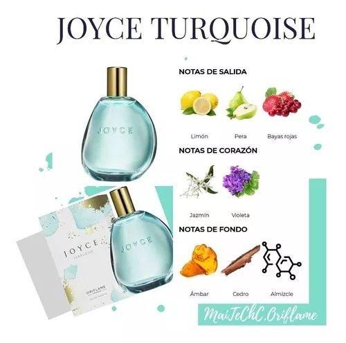 EDT Joyce Tourquoise p mulher