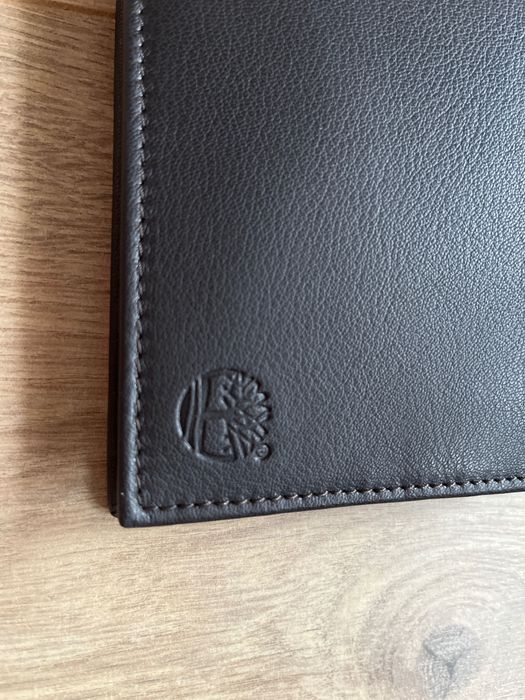 Portfel męski Timberland skóra naturalna kolor czarny