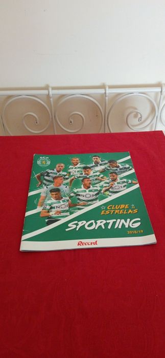Caderneta  Sporting 2018/19, completa