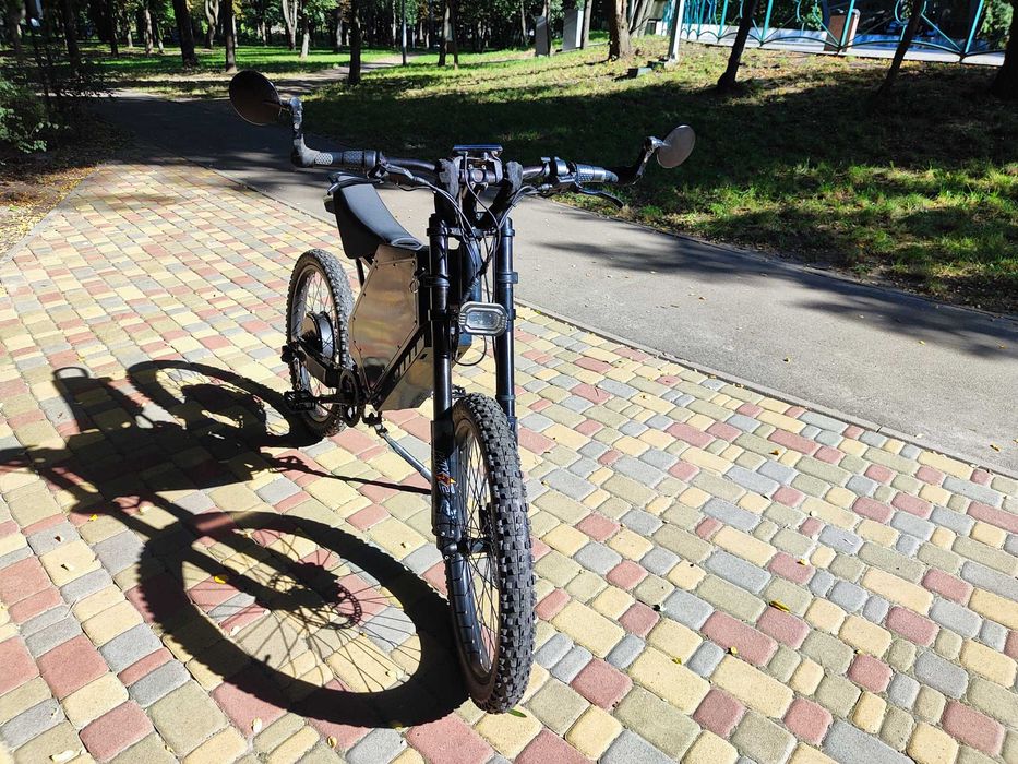 Електромопед Enduro 3000W | 80 км/год | Пробіг 1 рік | Топ-стан