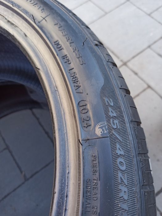 Летняя резина ПАРА 245/40 R19 Zeetex HP6000