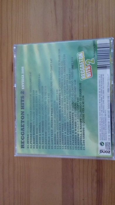 CD - Reggaeton Hits 2 - CD de Reggae