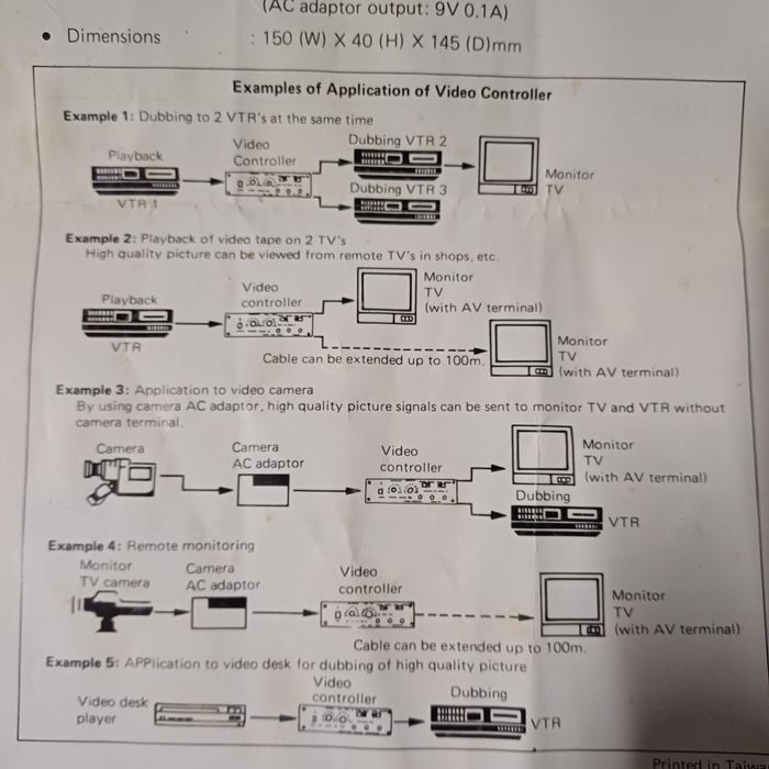 Monacor AVC-607 Video Controller - Clear And Sharp TV - Reiniger Bild