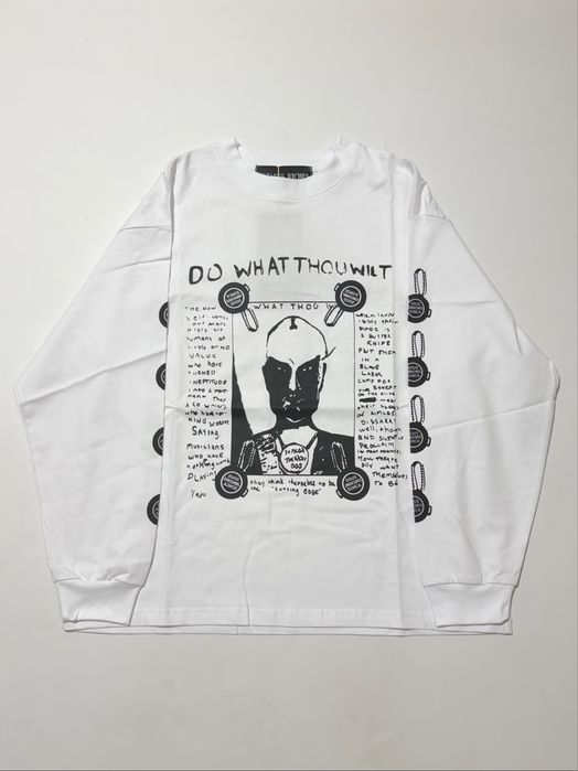 лонгслив Enfants Riches Deprimes Do What Thou Longsleeve Balenciaga