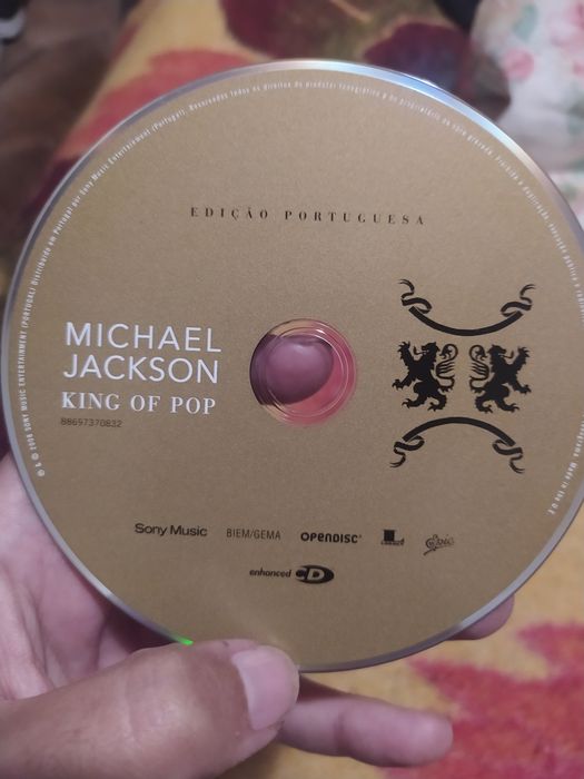 Michael Jackson King of pop CD música somente disco - portes  incluídos
