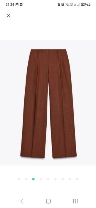 Широкие брюки-палаццо ZARA