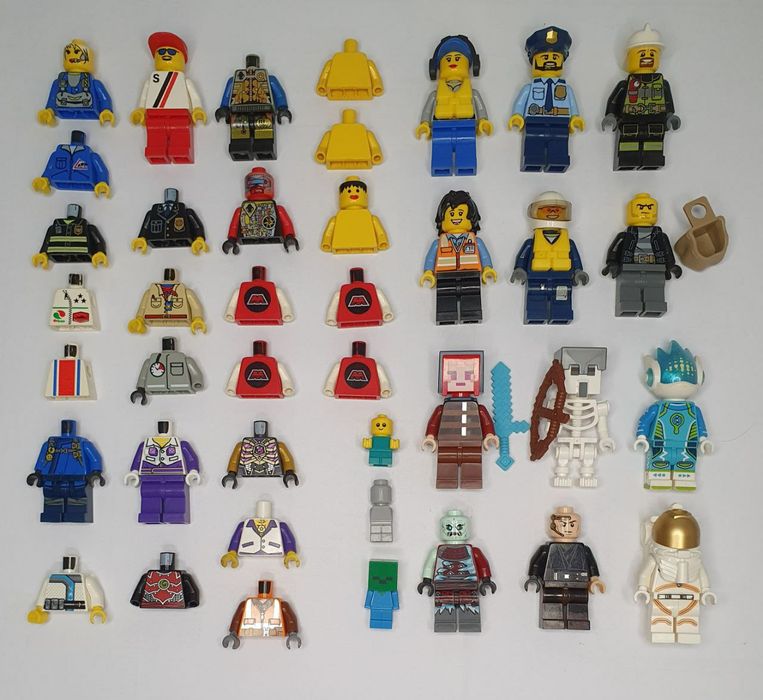 Lego 90-х аксессуары и детали минифигурок