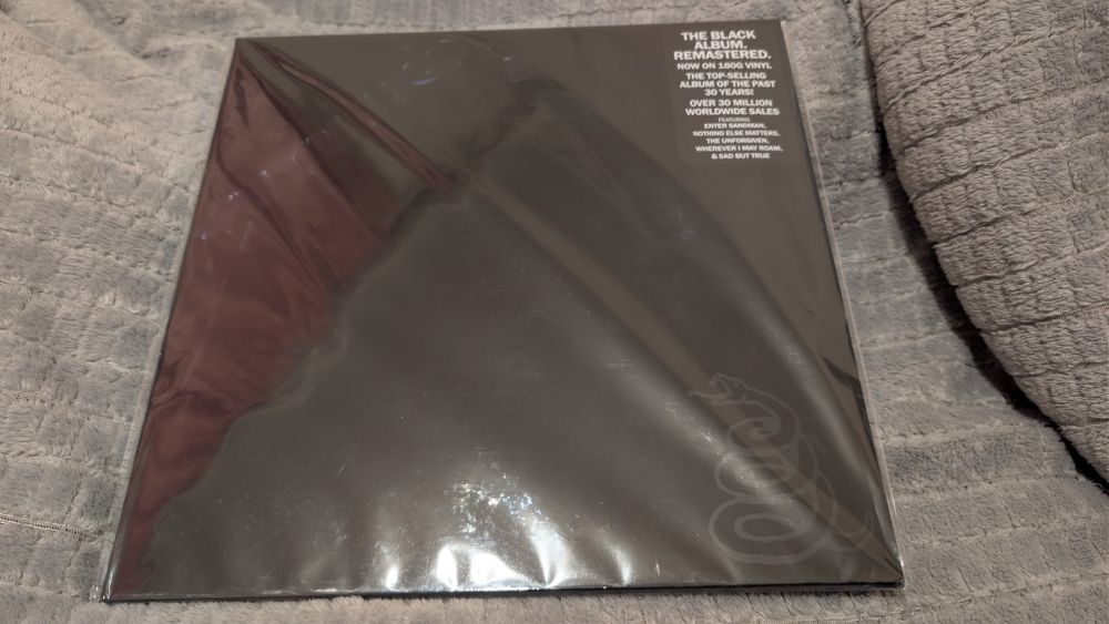 Metallica - The Black Album 2LP 180g Remastered Near Mint
