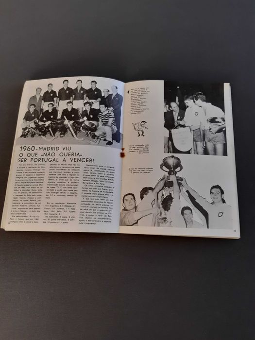 Programa de Hoquei em Patins «Selecção de Portugal Mundial» 1968 Porto