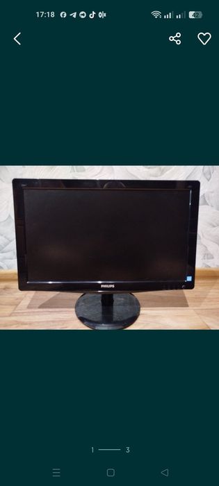 Продам монітор PHILIPS 206V3L