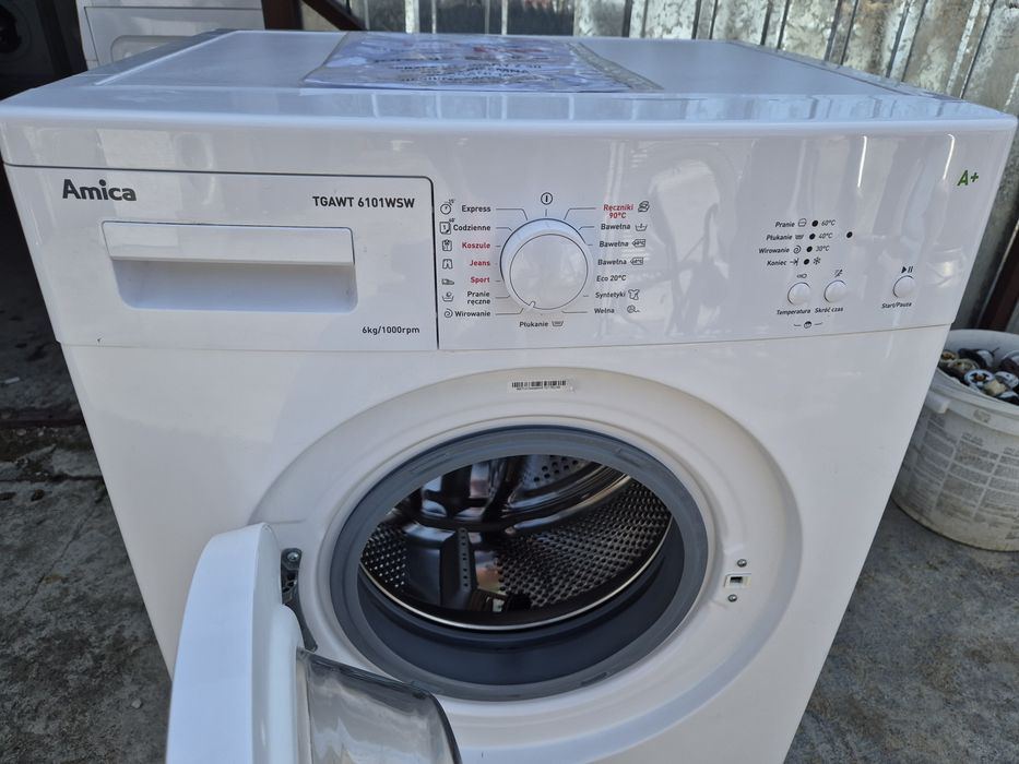 Amica 6 kg 1000 obr dostawa gratis  pisemna  gwarancja