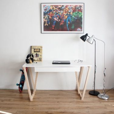 Biurko veryslim 120x60 lite drewno pakamera