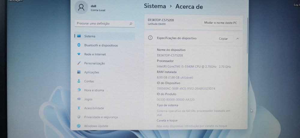 Dell Latitude E6430 Intel Core I564751000490882122