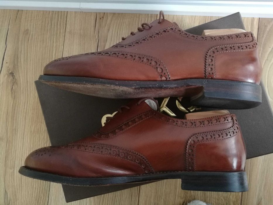 Meka oksfordki damskie skórzane rozmiar 40