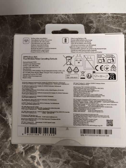 Oppo Enco Air4 słuchawki NOWE