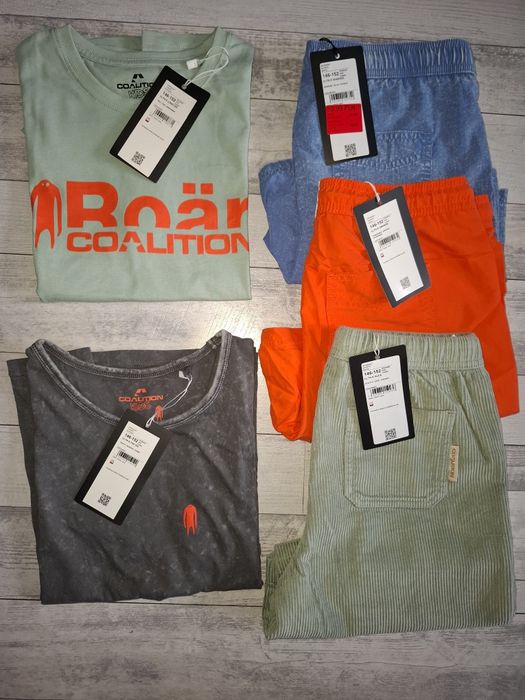 Koszulki spodenki 146-152 Diverse