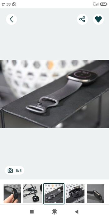 Smartwatch Google Fitbit Versa 3 Czarny