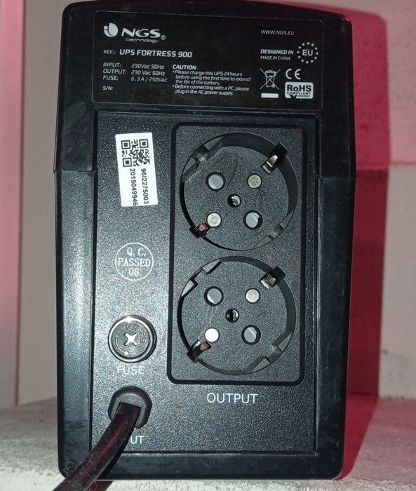 NGS Fortress 900 - Proteção de Sobrecarga e Curto-Circuito